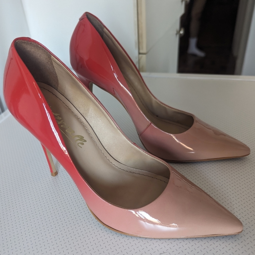 Pink ombre stilettos L'Intervalle